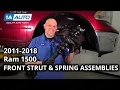 How to Replace Front Strut Spring Assemblies 2011-2018 Ram 1500