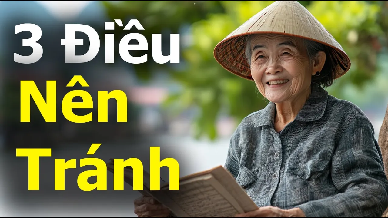 Outline Video Tuổi già nên biết 3 điều này sẽ an nhiên - Sống hạnh phúc mỗi ngày