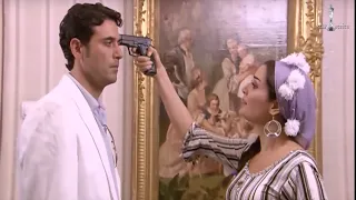 مشهد انتقام ادهم من نادين بعد ماعرف حقيقتها واصلها 