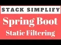 Spring Boot - StaticFiltering using JsonIgnore