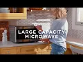 GE Appliances Large Capacity Countertop Microwave