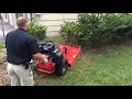 Rental Gravely Pro Qxt with Brush Cutter Demo