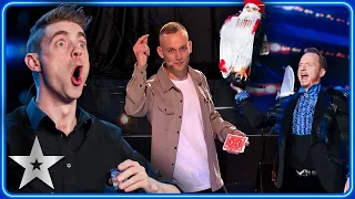 When MAGIC meets COMEDY: Magical auditions that made us HOWL! | Britain's Got Talent