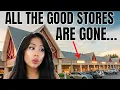 SHOPPING AT WEIRD STORES IN A DYING OUTLET TANGER OUTLETS SHOPPING VLOG IN BLOWING ROCK NC