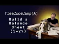 Build an HTML Balance Sheet - FreeCodeCamp Step 1-27