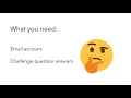 Family Portal Password Reset