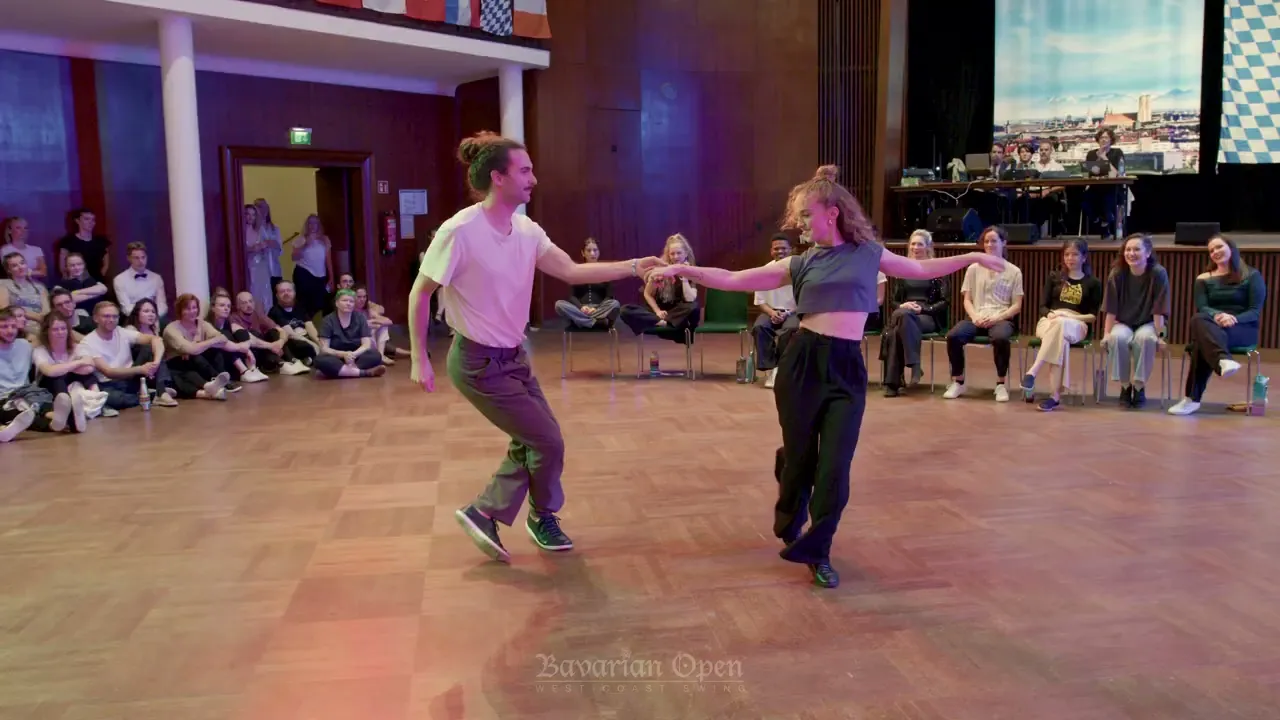 Florian  Hamm & Savana Barreau - 1st place All-Stars Jack&Jill Finals - Bavarian Open 2025