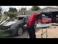 Awesome Safelite Technician Frank replacing my cracked windshield
