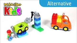 Lego DUPLO 10814 Tow Truck - Alternative build #1 - Lego Speed Build for Kids
