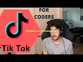 Tips for being a Coder on TikTok