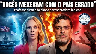 Professor iraniano choca apresentadora inglesa ao vivo!