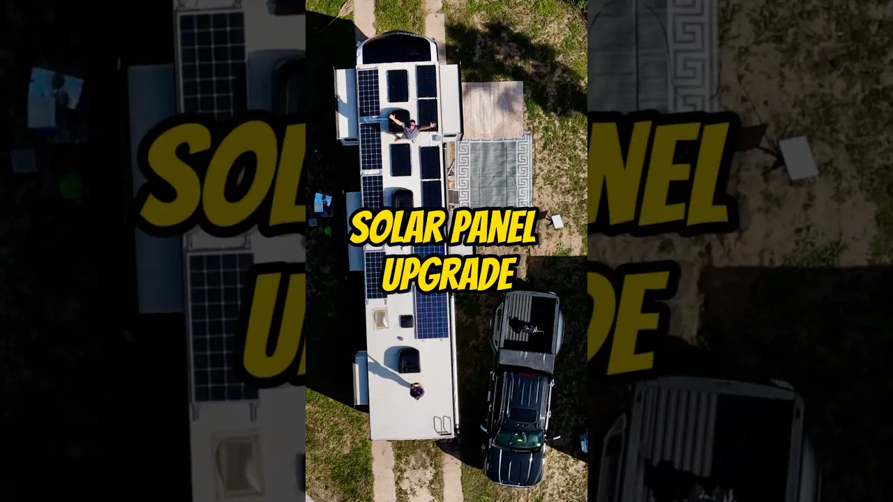 We install the high tech Calpha panels on our RV…and wow they look good.