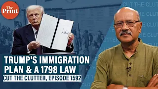 Trump wants to deport non-citizens under a 1798 law. What is Alien Enemies Act & can it be used now