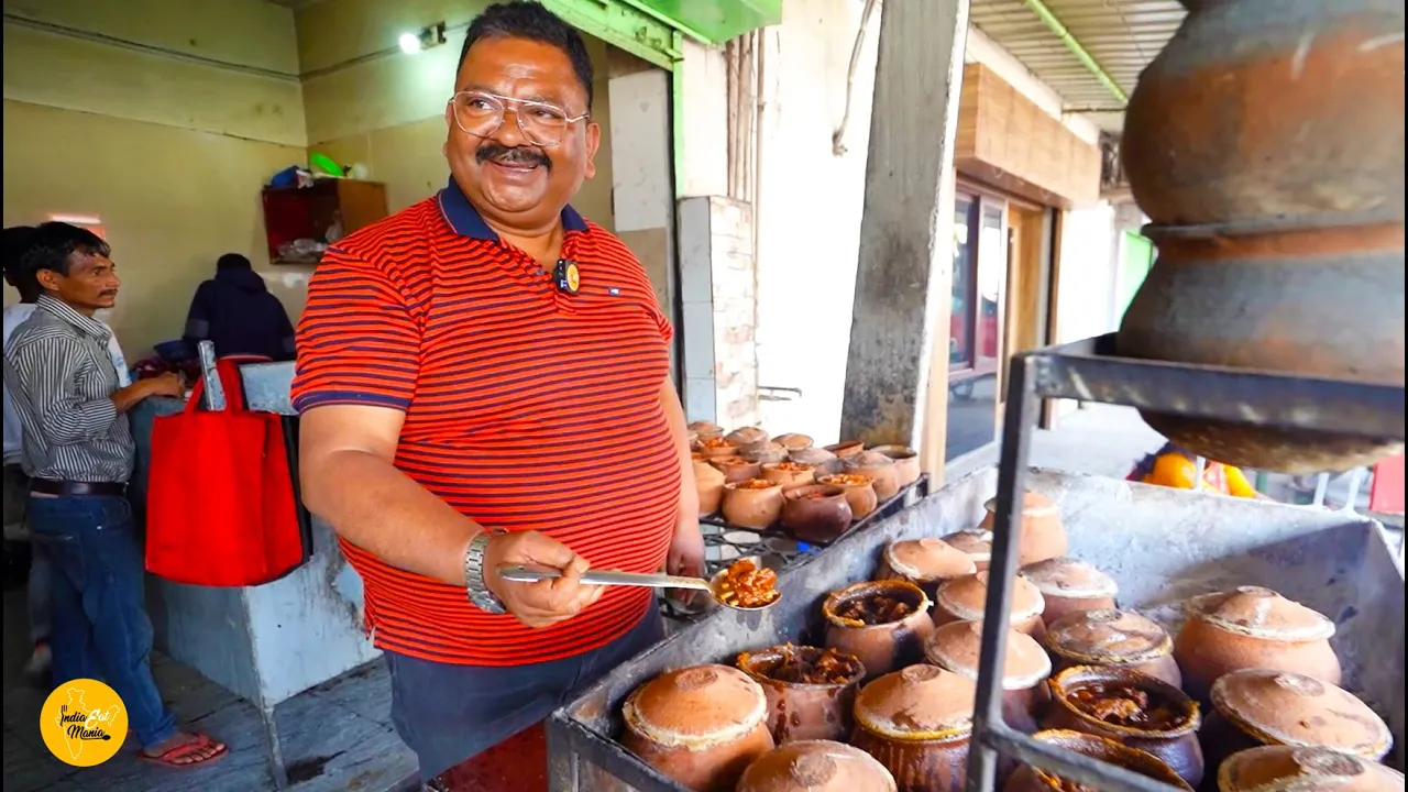 Jharkhand Famous Asli Khasi Wala Handi Mutton Making Rs. 750/- Only l Ranchi Street Food