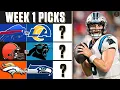 EXPERT PICKS for EACH NFL Week 1 game CBS Sports
