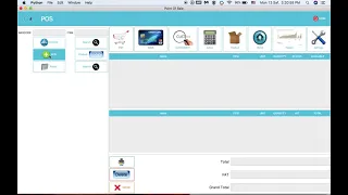 Python TKinter - POS APP