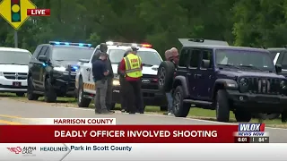 One dead following officer-involved shooting in Harrison County