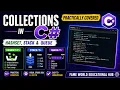 Collections in C Practical HashSet Stack Queue Explained Visual Studio 2026 NET 10
