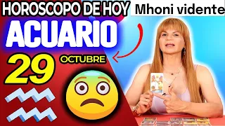 ACUARIO ♒️ 🆘POTENTE E INESPERADA NOTICIA❗️😨 Horóscopo De Hoy 29 De Octubre 2026 | Mhoni Vidente