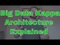 Big Data Kappa Architecture Explained