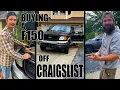 BUYING A F150 OFF CRAIGSLIST