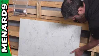 Quartz Countertop Inspection and Prep Menards