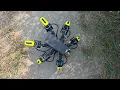My hexapod robot walking outside