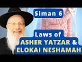 Siman 6 SHULCHAN ARUCH \u0026 MISHNAH BERURAH | Asher Yatzar \u0026 Elokai Neshama by Rabbi Berkovits