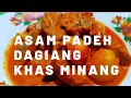 Download Lagu Asam Padeh Dagiang (Asam Padeh Daging) khas Minangkabau