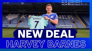 harvey barnes signs new leicester city deal 