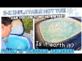 INFLATABLE HOT TUB IN THE WINTER SALUSPA HAWAII REVIEW AND INSTRUCTION