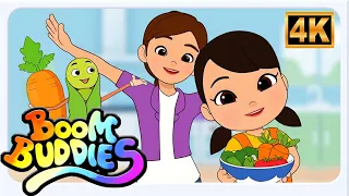 Canção Dos Vegetais | Músicas E Cantigas Infantis Para A Pré-Escola - Boom Buddies