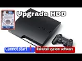 PS3 Reinstall system software Upgrade D