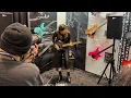 Lagu Nathania Jualim at NAMM 2026 Strandberg Booth