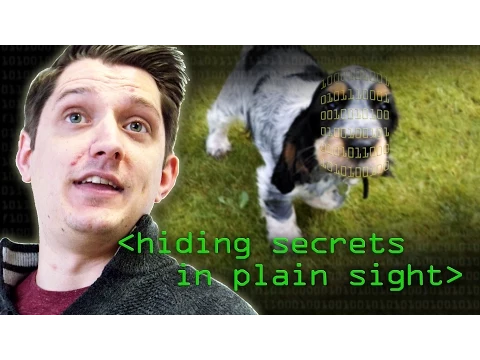 Secrets Hidden in Images (Steganography) - Computerphile - YouTube thumbnail