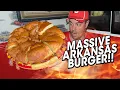 Ed Walker s 5lb Drive In Burger Challenge in Fort Smith Arkansas