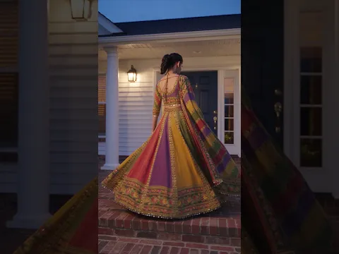 Navratri Chaniya Choli ❤️✨ | Gujarati Garba Outfit for Navratri