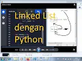 Linked List dengan Python Tambah depan