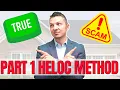 Payoff your home in 5-7 years using a HELOC TRUE OR SCAM
