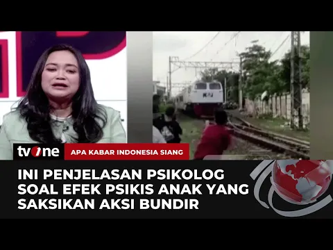 Tanggapan Psikolog soal Efek Psikis Anak Saksikan Pria Berbaring di Rel saat Kereta Melintas