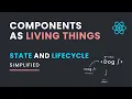 React Components as Living Things State and Lifecycle Simplified