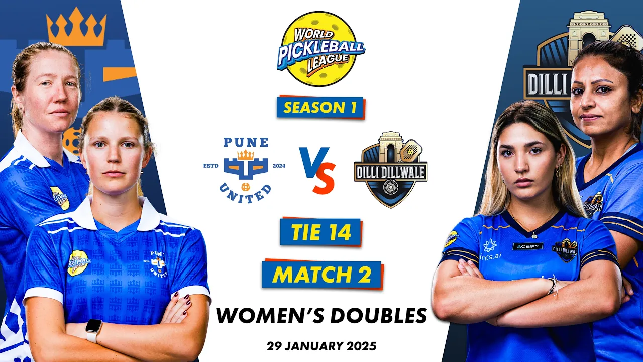 WPBL S1 | Pune United Vs Dilli Dillwale | Women’s Doubles