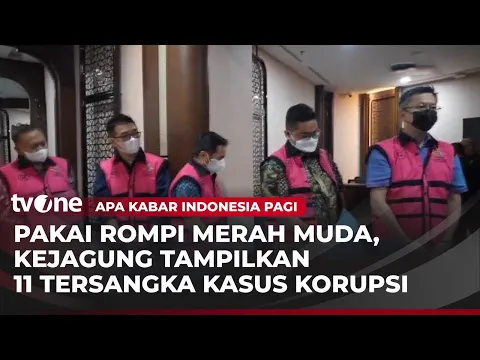 Kejagung Rilis 11 Tersangka Korupsi Ekspor CPO