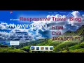 HTML CSS JavaScript Responsive Travel Blog Top with Source Code