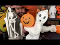 Halloween Blow Mold Lanterns - Raymond Castile s Basement of Horror