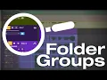 Folder Groups in
