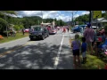 Fairlee July 4th parade Red Cross float