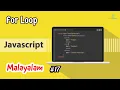 Javascript for Beginners - 17 For Loop Malayalam Learn Programming with Rafeeque