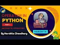 Operator in Python Part 1 What is Operator What is Operands Types Arithmetic Operators