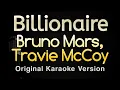 Download Lagu Billionaire - Bruno Mars, Travie McCoy (Karaoke Songs With Lyrics - Original Key)